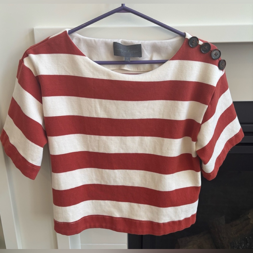 Striped Anthropologie Shirt
